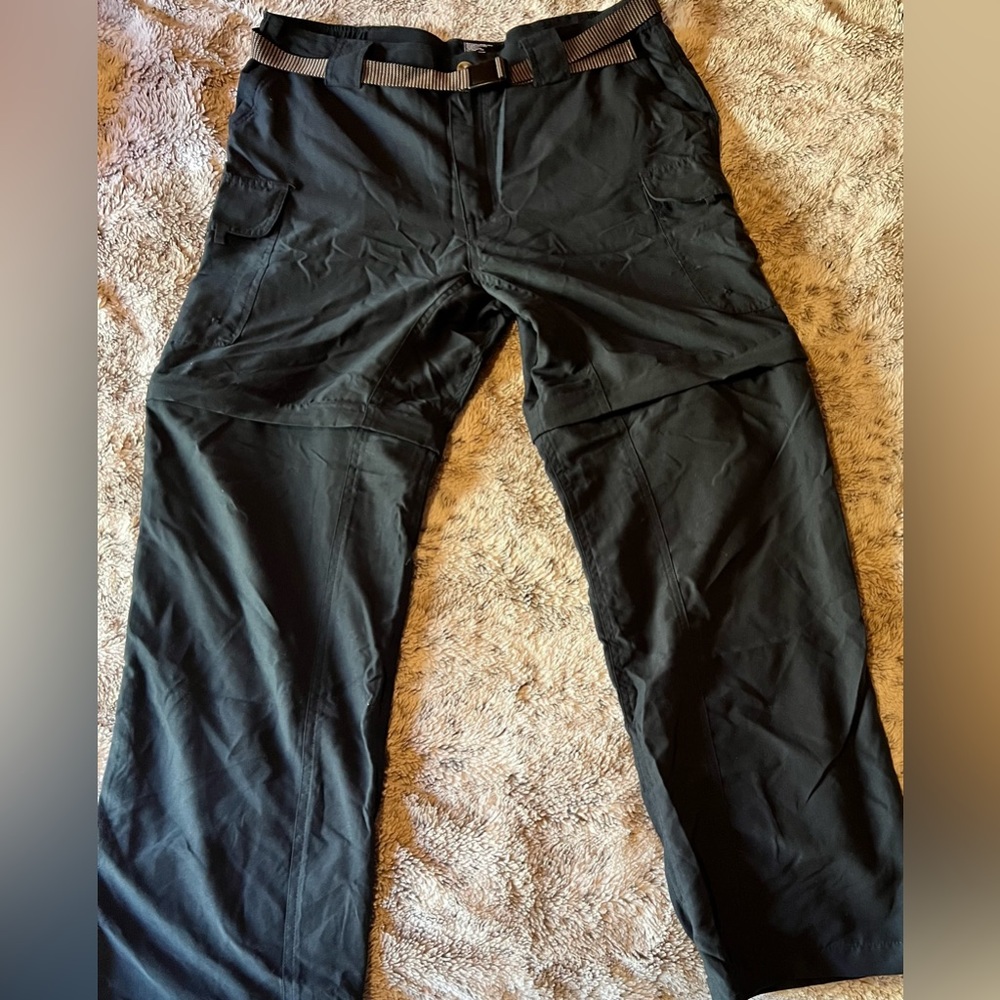 Utex Hiking Pants With Zipper Shorts Feature